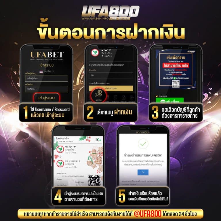 ufa800_ขั้นตอนการฝากเงิน